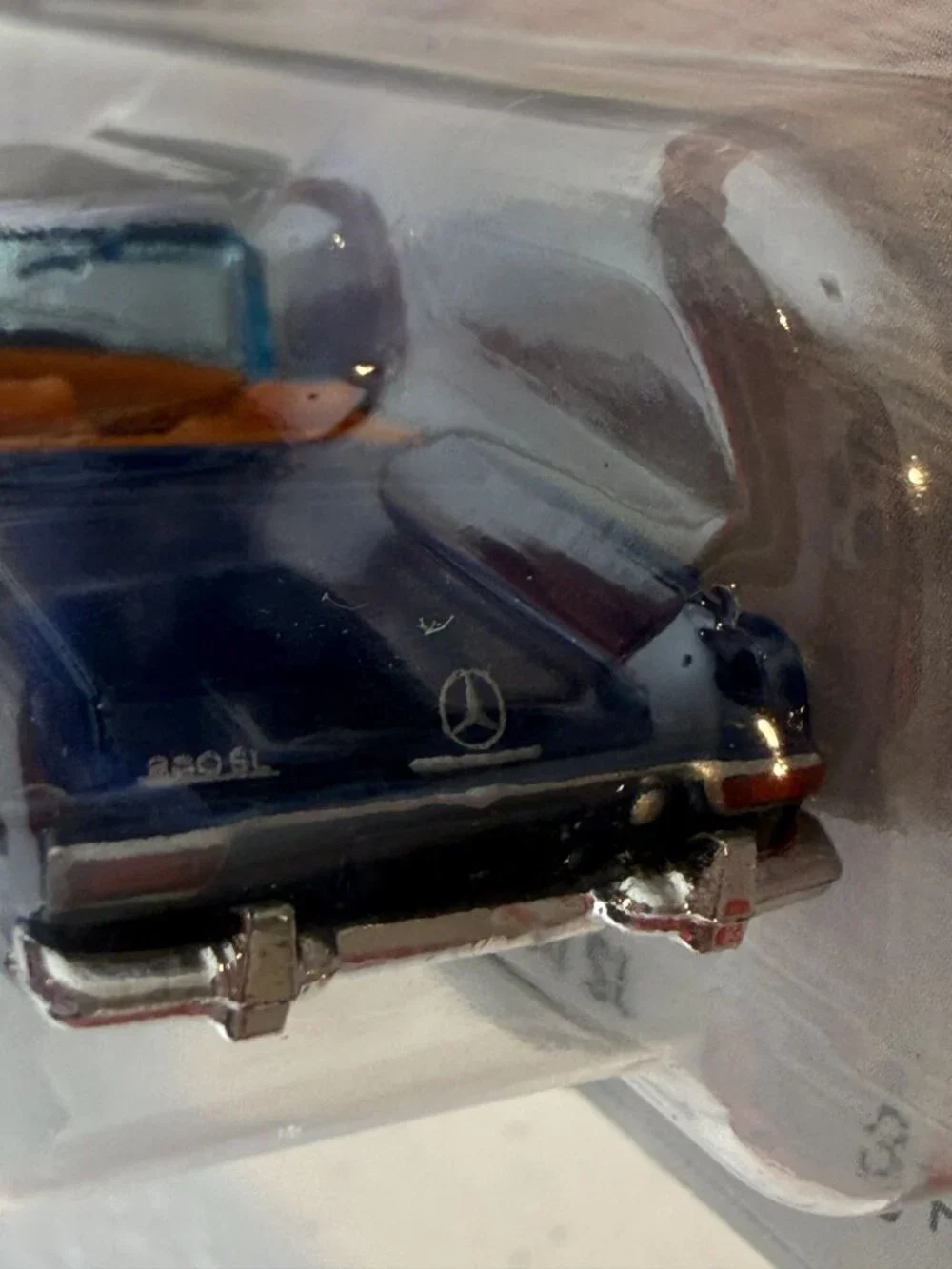 Matchbox 1963 Mercedes-Benz 230 SL Blue 55/125 New